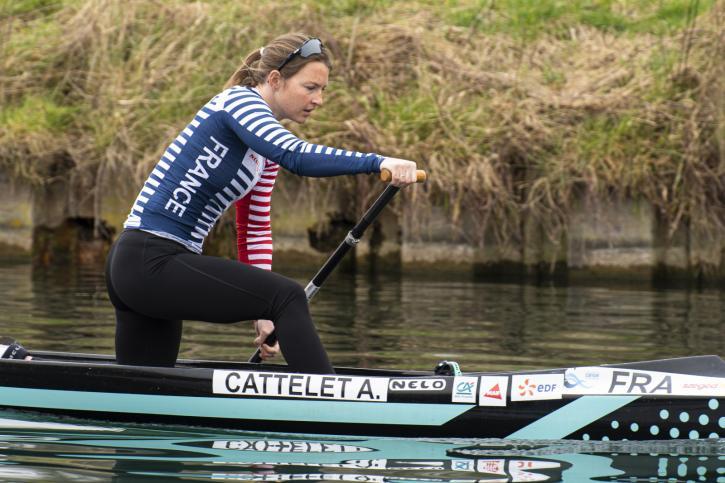 Anais CATTELET à l'entrainement 