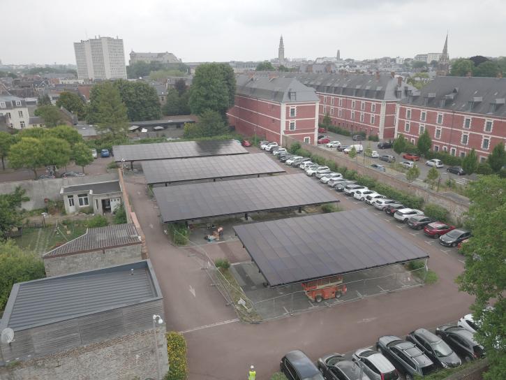 Ombrière de parking