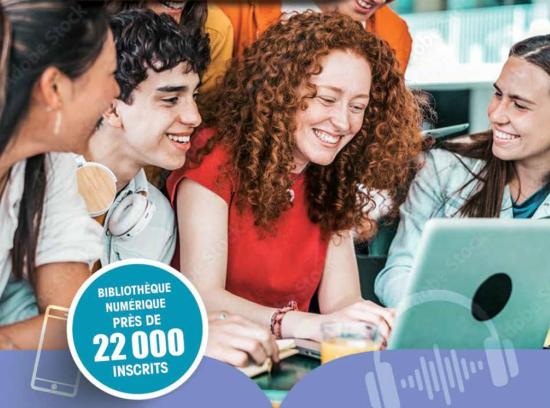 Le saviez-vous ? La bibliothèque numérique propose près de 2 millions de titres !