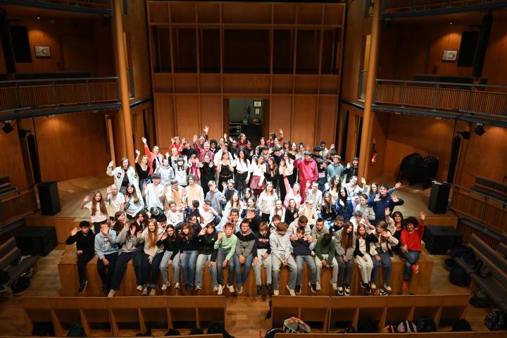 5ème édition du "Festival Shakespeare des collégiens" au théâtre élisabéthain duChâteau d’Hardelot